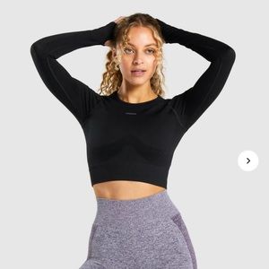 Gymshark Flex Sports Long Sleeve Crop Top